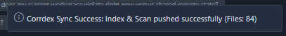 Sync Success